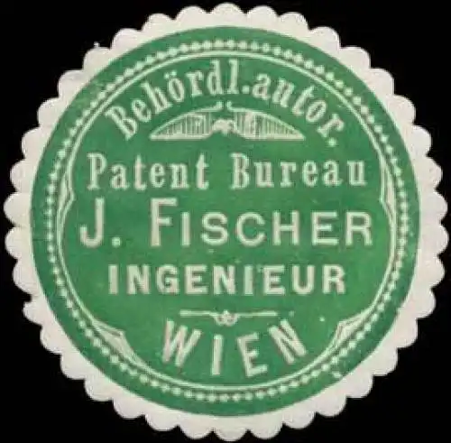 BehÃ¶rdl. Autor. Patent Bureau J. Fischer