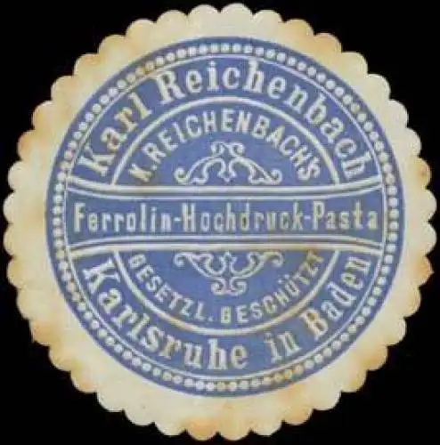 Ferrolin-Hochdruck-Pasta