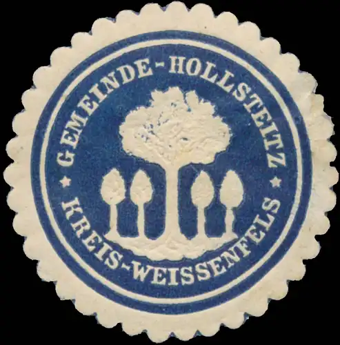 Gemeinde Hollsteitz Kreis WeiÃenfels
