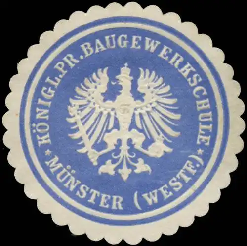 K.Pr. Baugewerkschule MÃ¼nster/Westfalen