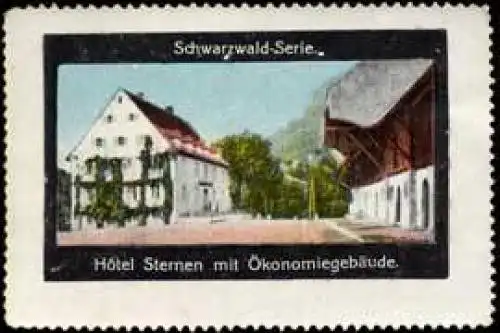 Hotel Sternen mit Ãkonomiegebäude