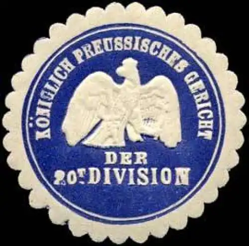 KÃ¶niglich Preussisches Gericht der 20t Division