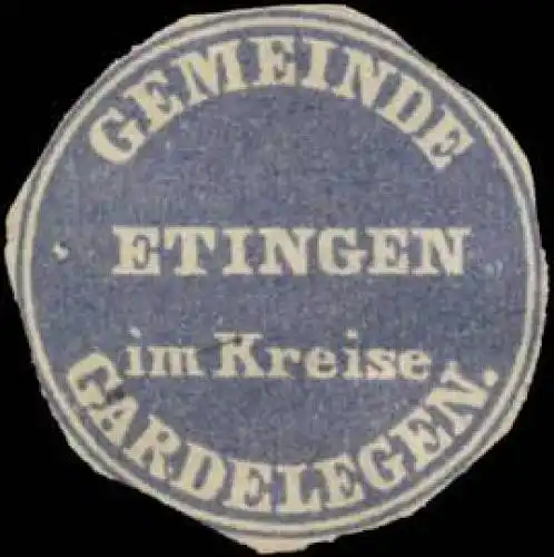 Gemeinde Etingen