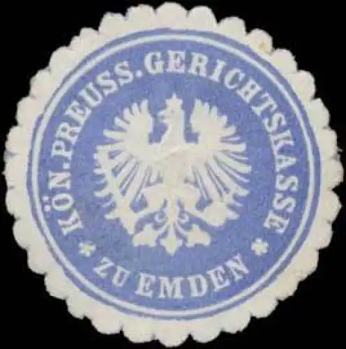 K.Pr. Gerichtskasse zu Emden