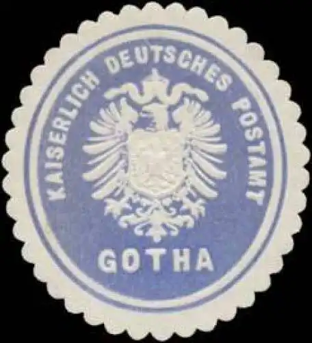 K. Deutsches Postamt Gotha