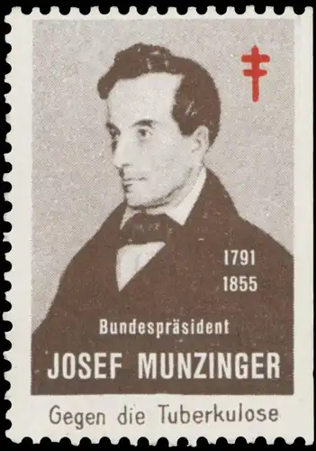 BundesprÃ¤sident Josef Munzinger