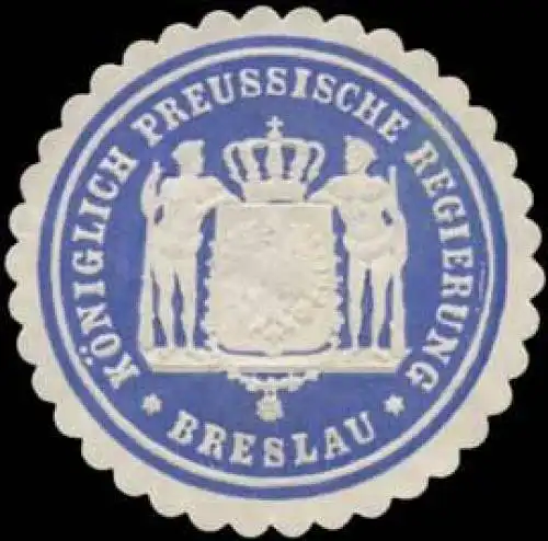 K.Pr. Regierung zu Breslau