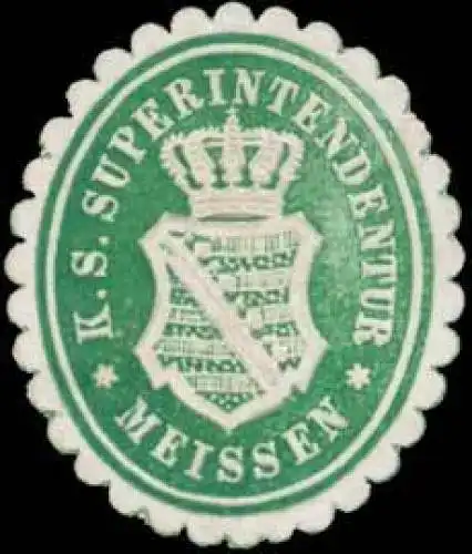 K.S. Superintendentur Meissen