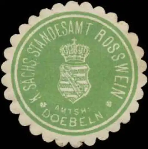 K.S. Standesamt RoÃwein