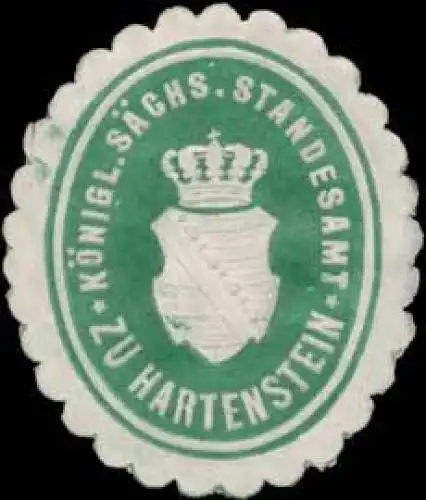 K.S. Standesamt zu Hartenstein