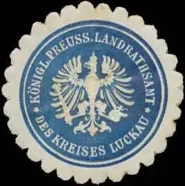 K.Pr. Landrathsamt des Kreises Luckau