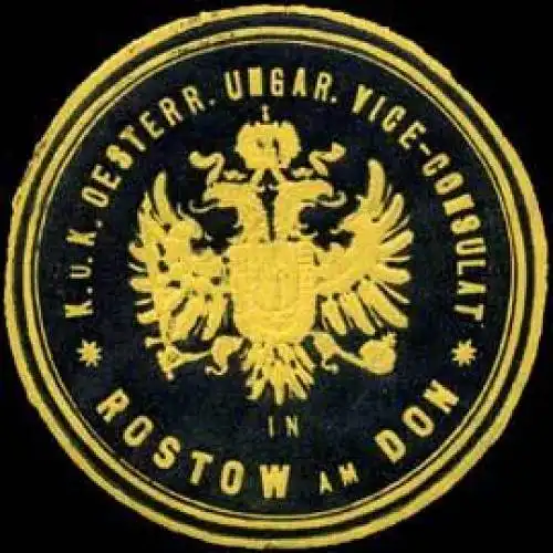 K.u.K. Oesterr. Ungar. Vice-Consulat in Rostow am Don