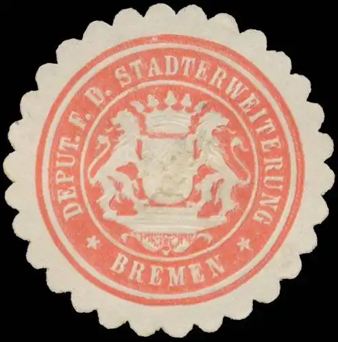 Deputation fÃ¼r die Stadterweiterung