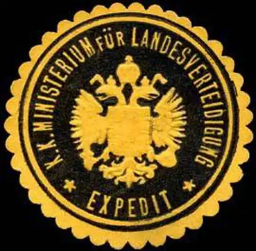 K.K. Ministerium fÃ¼r Landesverteidigung - Expedit