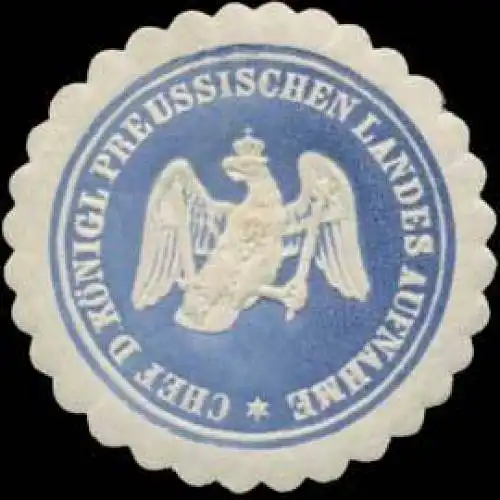 Chef der K.Pr. Landes Aufnahme