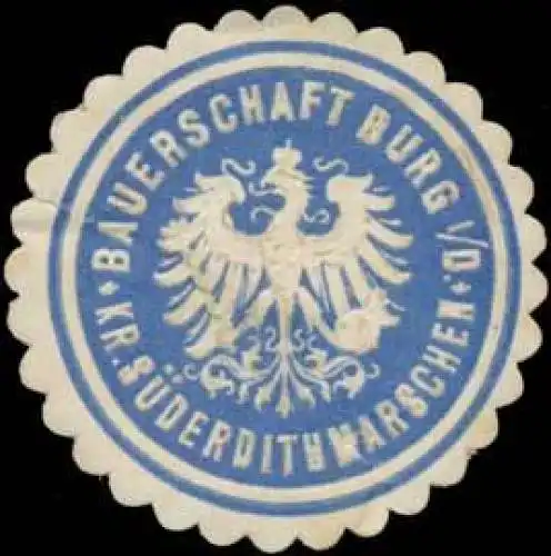 Bauerschaft Burg Kreis SÃ¼derdithmarschen