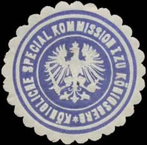K. Specialkommission zu KÃ¶nigsberg/PreuÃen