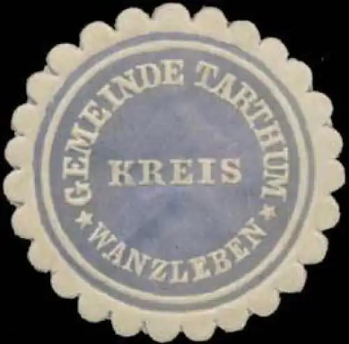 Gemeinde Tarthum Kreis Wanzleben