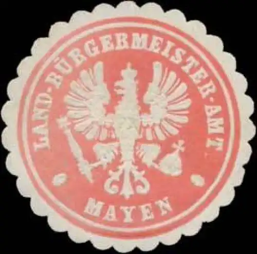 Land-BÃ¼rgermeister-Amt Mayen