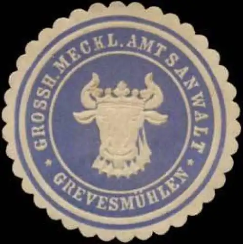 Grossh. Mecklenburgische Amtsanwalt-Grevesmühlen