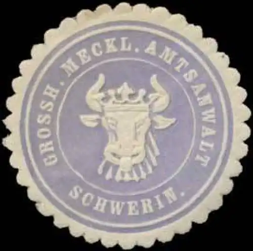 Gr. Mecklenburgische Amtsanwalt-Schwerin