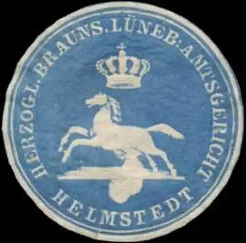 H. Brauns. Lüneb. Amtsgericht Helmstedt
