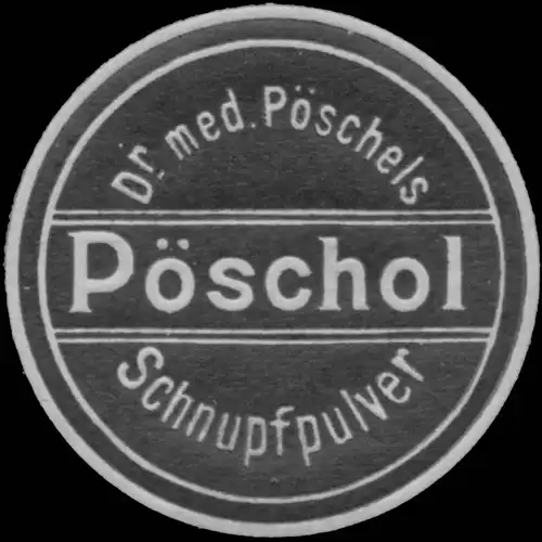 Dr. med. PÃ¶schels Schnupfpulver PÃ¶schol