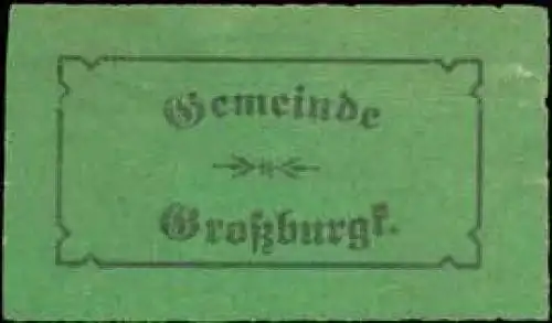 Gemeinde GroÃburgt
