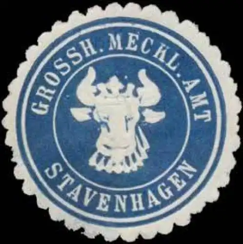 Grossh. Meckl. Amt Stavenhagen