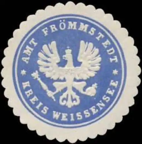 Amt FrÃ¶mmstedt-Kreis Weissensee