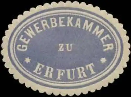 Gewerbekammer zu Erfurt