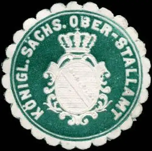 KÃ¶niglich SÃ¤chsische Ober - Stallamt