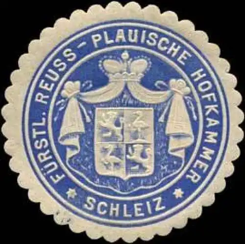 FÃ¼rstl. Reuss-Plauische Hofkammer-Schleiz