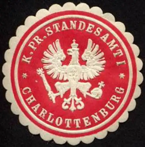 KÃ¶niglich Preussisches Standesamt I - Charlottenburg