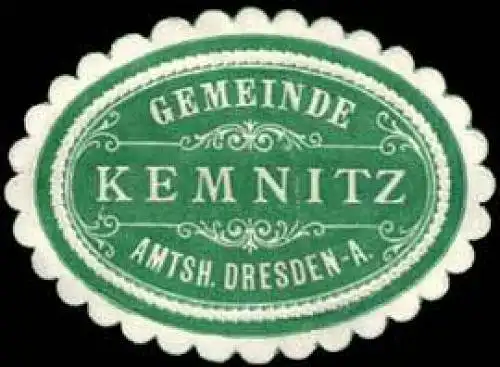 Gemeinde Kemnitz - Amtshauptmannschaft Dresden-Altstadt