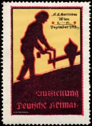 Kaiserlich KÃ¶nigliche Gartenbau Ausstellung Deutsche Heimat