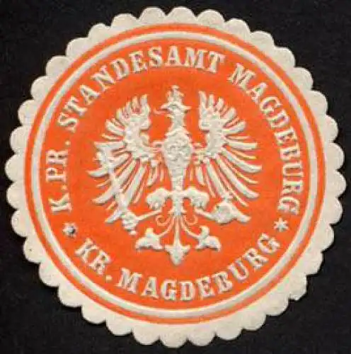 KÃ¶niglich Preussisches Standesamt Magdeburg - Kreis Magdeburg