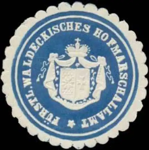 FÃ¼rstl. Waldecksches Hofmarschallamt