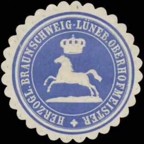 H. Braunschweig-LÃ¼neb. Oberhofmeister