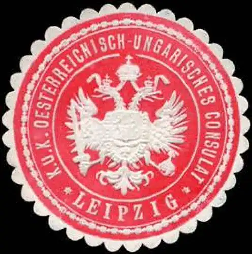 Kaiserlich KÃ¶niglich Oesterreichisch - Ungarisches Consulat - Leipzig