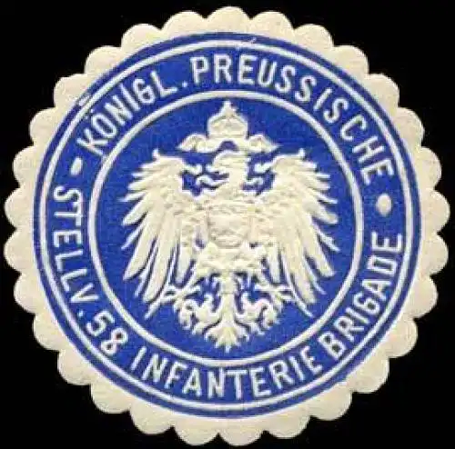 KÃ¶niglich Preussische Stellvertretende 58. Infanterie Brigade