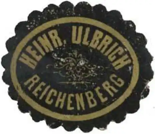 Heinrich Ulbrich Reichenberg/BÃ¶hmen