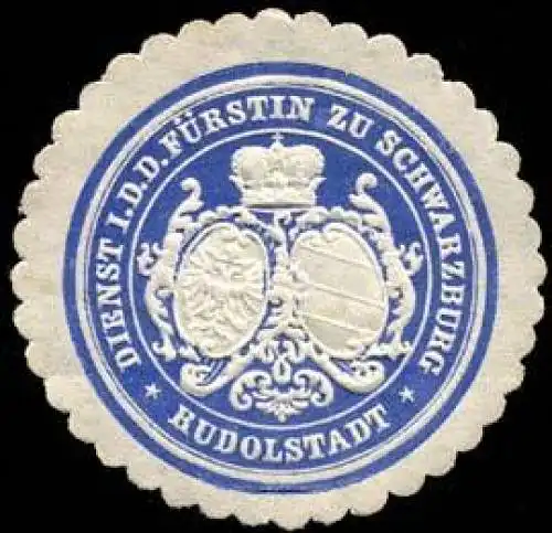 Dienst i.d.d. FÃ¼rstin zu Schwarzburg - Rudolstadt