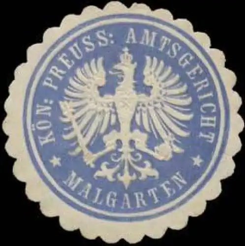 K.Pr. Amtsgericht Malgarten