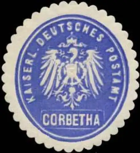 K. Deutsches Postamt Corbetha