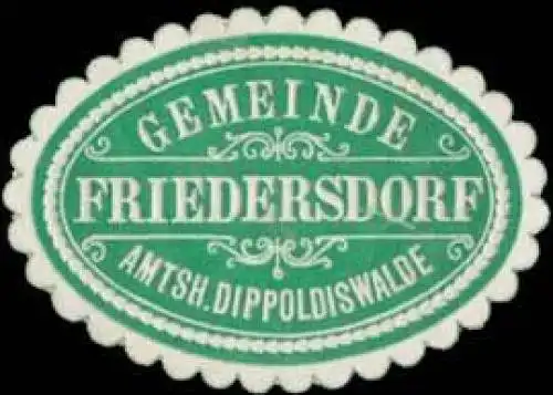 Gemeinde Friedersdorf