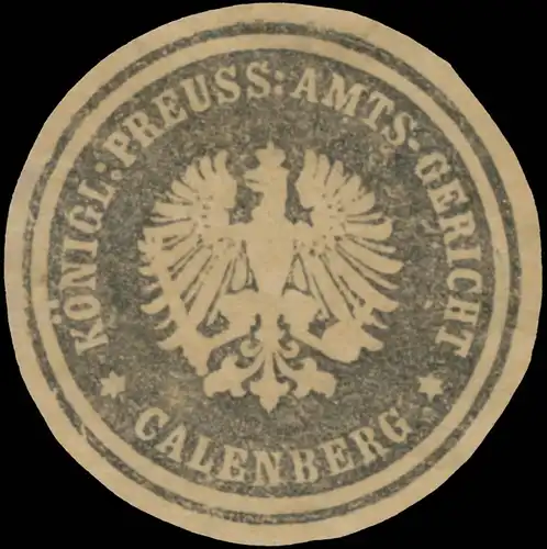 K.Pr. Amtsgericht Calenberg