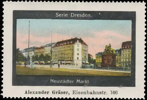 NeustÃ¤dter Markt in Dresden