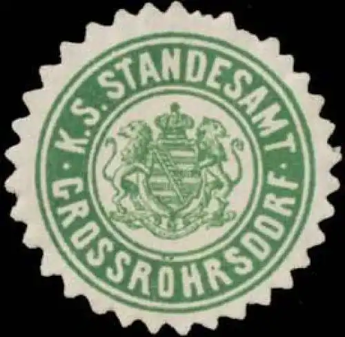 K.S. Standesamt GrossrÃ¶hrsdorf