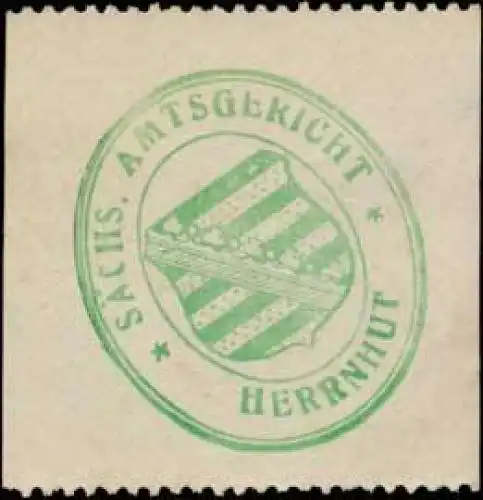 SÃ¤chs. Amtsgericht Herrnhut